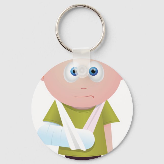 Broken Arm Nyckelring (Framsida)