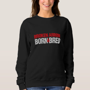 Broken Arrow Born och Bred Oklahoma Hometown Ok Ho T Shirt