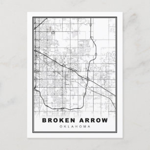 Broken Arrow Karta Vykort