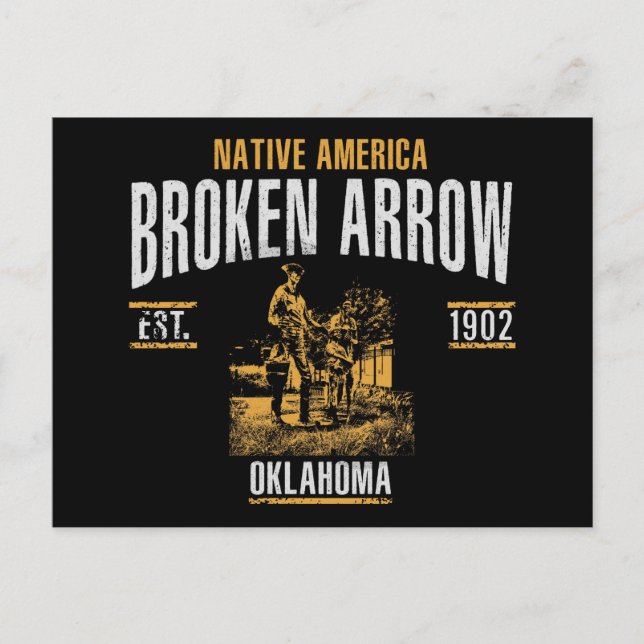 Broken Arrow Vykort (Framsida)