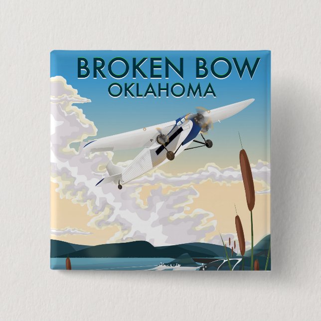 Broken Bow Oklahoma Knapp (Framsida)