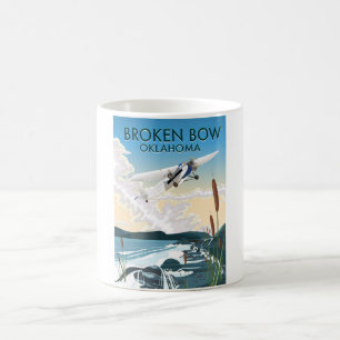 Broken Bow Oklahoma Magisk Mugg