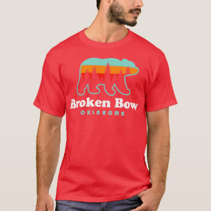 Broken Bow Oklahoma Sjö Outrs Bear T Shirt