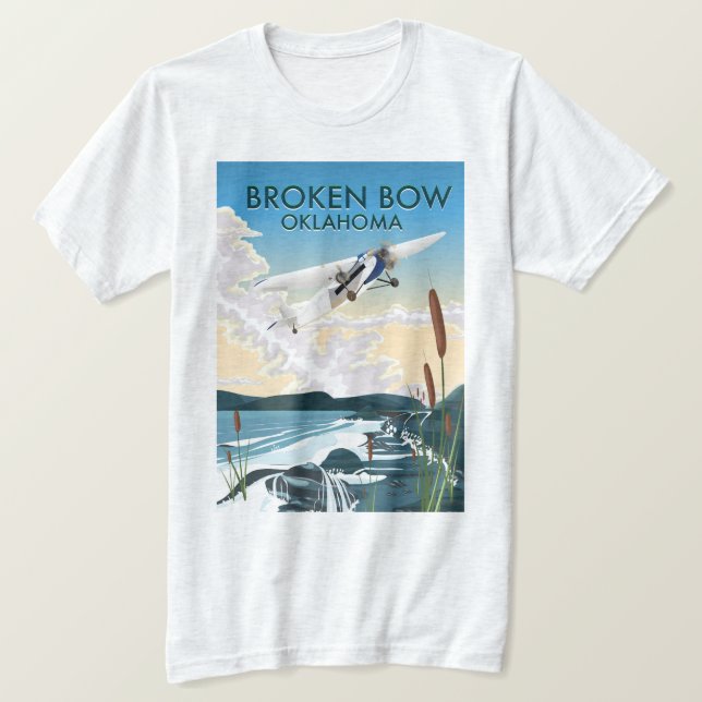 Broken Bow Oklahoma T Shirt (Design framsida)