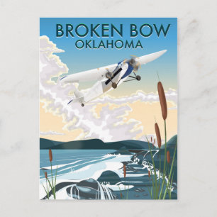Broken Bow Oklahoma Vykort