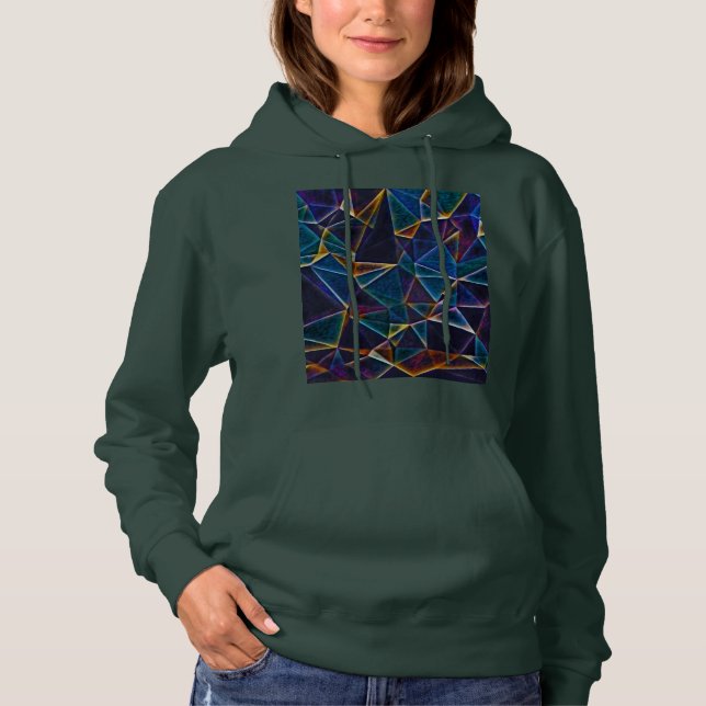 Broken Bubbles Hoodie T Shirt (Framsida)