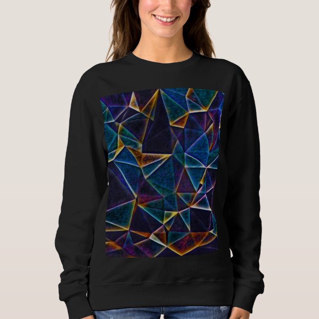 Broken Bubbles Sweatshirt T Shirt (Framsida)