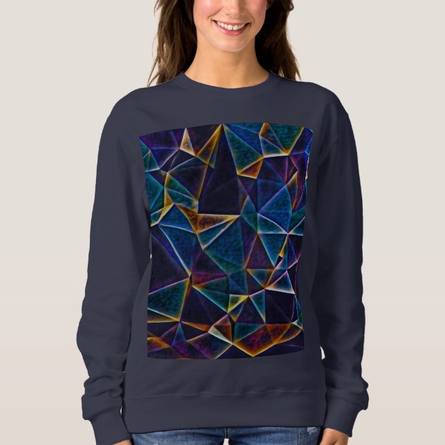 Broken Bubbles Sweatshirt T Shirt (Framsida)