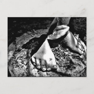 "Broken Feet" JTG Art-vykort Vykort