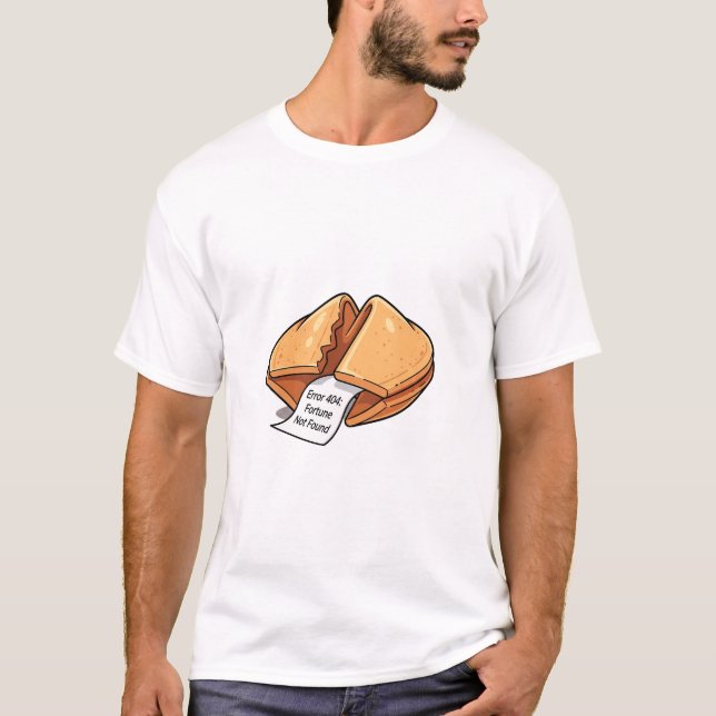 Broken Fortune Cookie T Shirt (Framsida)