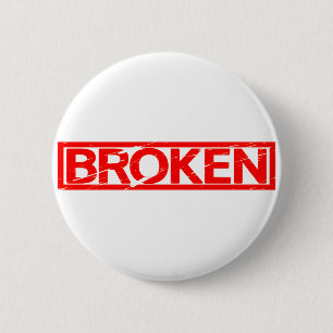 Broken Frimärke Knapp