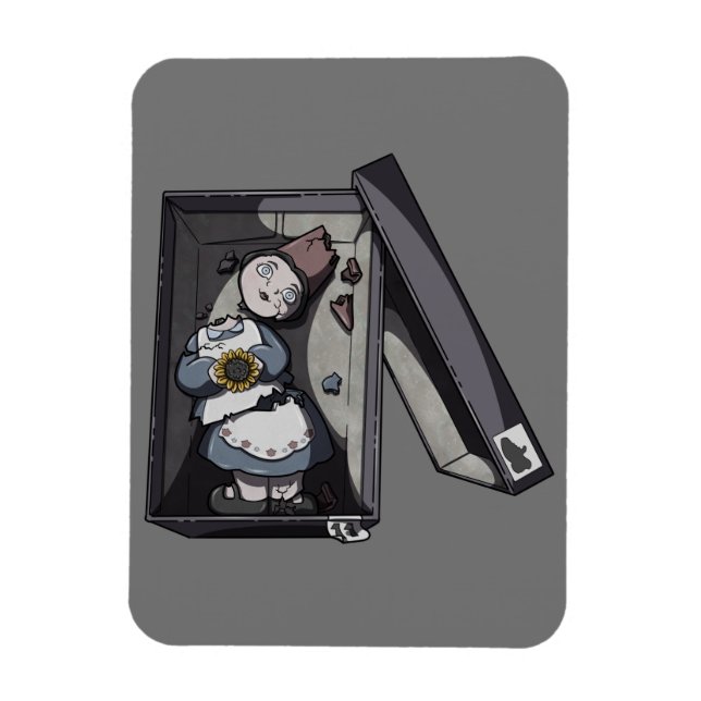Broken Gnome Magnet (Vertikal)