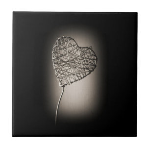 Broken Heart Ceramic Tile Kakelplatta