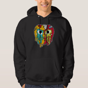 Broken Heart Crying Drip SB Dunk FroSkate Matchand Hoodie
