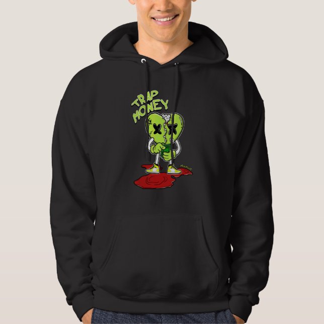 Broken Heart Retro High Og Visionaire Volt 1s Matc Hoodie (Framsida)