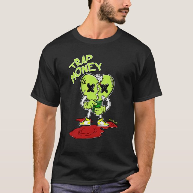 Broken Heart Retro High Og Visionaire Volt 1s Matc T Shirt (Framsida)