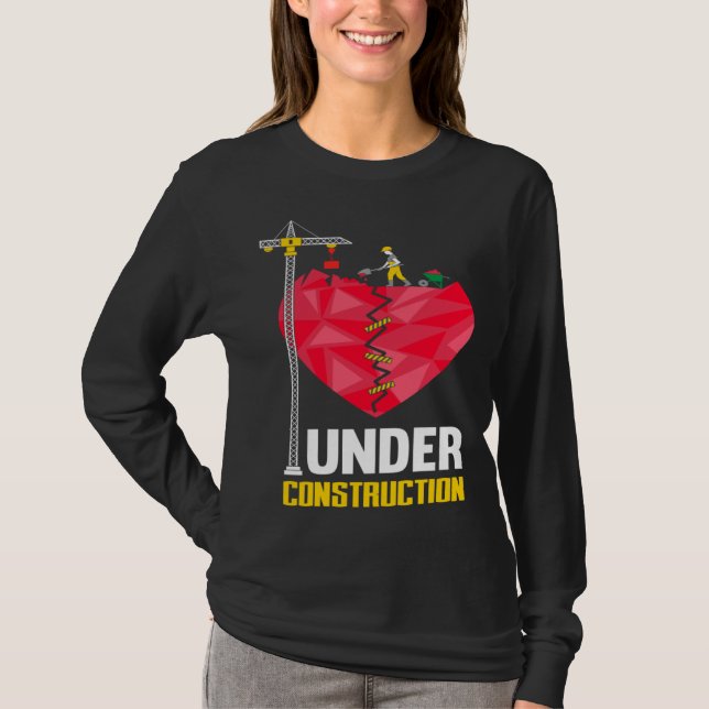 broken heart t shirt (Framsida)