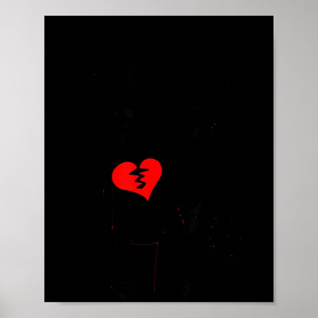 Broken Heart Valentine  Poster (Framsidan)
