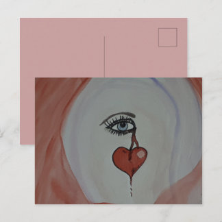 Broken Heart-vykort Vykort