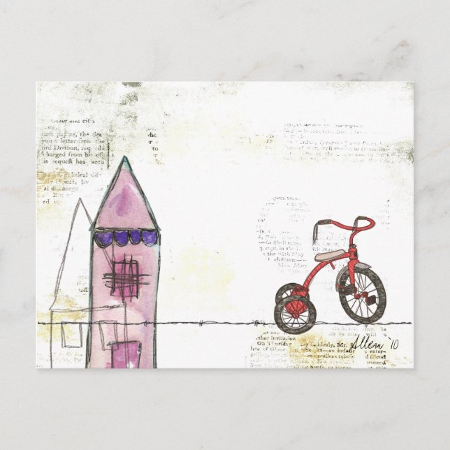 Broken Homes Vykort (Framsida)