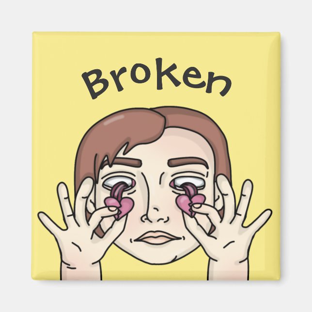 broken in love magnet (Framsidan)