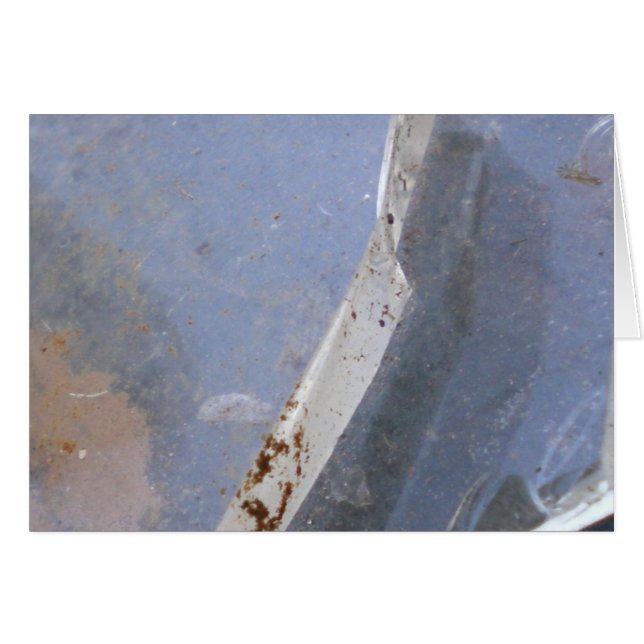 Broken Kant Hälsningskort (Framsidan Horizontal)