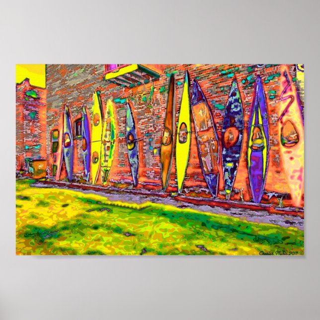 Broken kayaks poster (Framsidan)