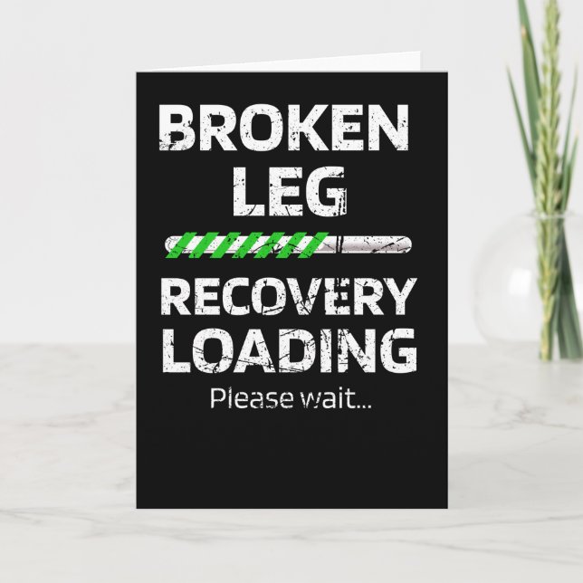 Broken Leg Surgery Recovery | Broken Leg Survivor Kort (Framsida)