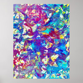 Broken Mood Ring Series No. 1 - Fractured Spectrum Poster