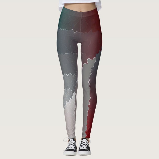 Broken mosaic leggings (Framsida)