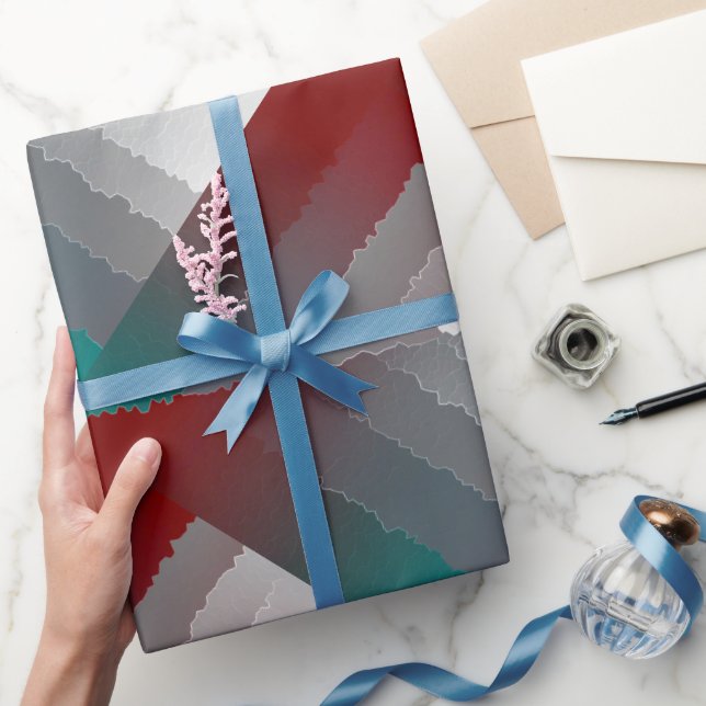 Broken mosaic presentpapper (Gifting)