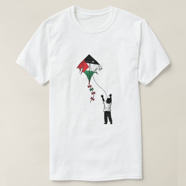 Broken Palestine Kite - Barnens kamp T Shirt (Design framsida)