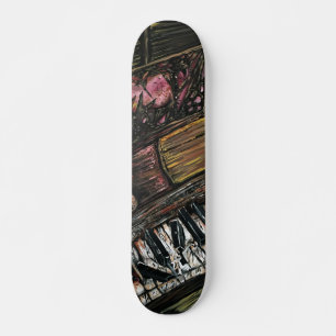 Broken Piano Mini Skateboard Bräda 18,5 Cm