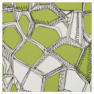 BROKEN POP-citron Tyg