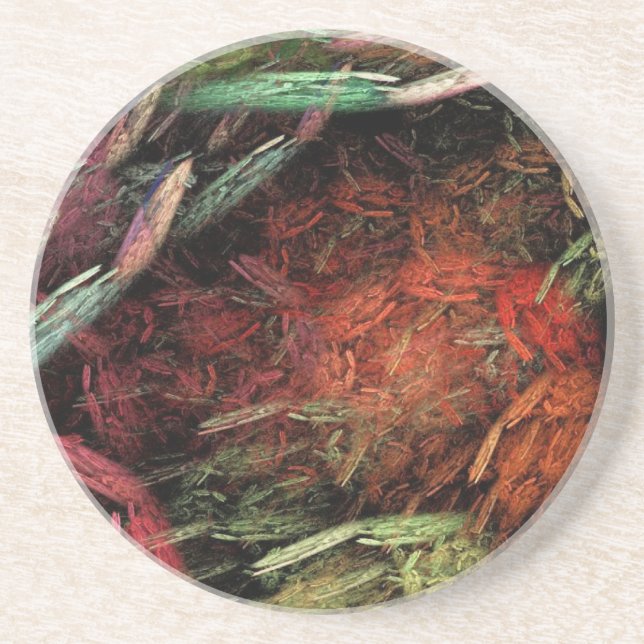 Broken Rainbow Underlägg Sandsten (Framsidan)