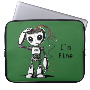 Broken Robot - Jag är Bra Laptop Fodral