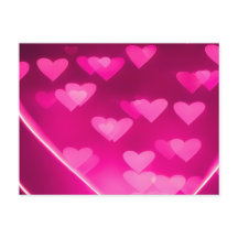 Broken Rosa Hearts vykort