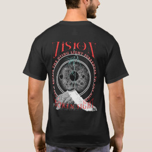 Broken Sight Gothic Öga Lightning T-Shirt