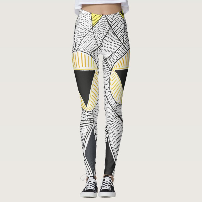 Broken Tribal Girl Leggings (Framsida)