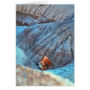 "Broken Wood in Blue Canyon"-samling Hälsningskort