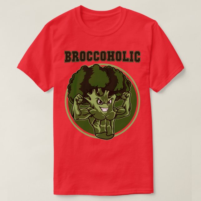 Brokoholhaltig T Shirt (Design framsida)