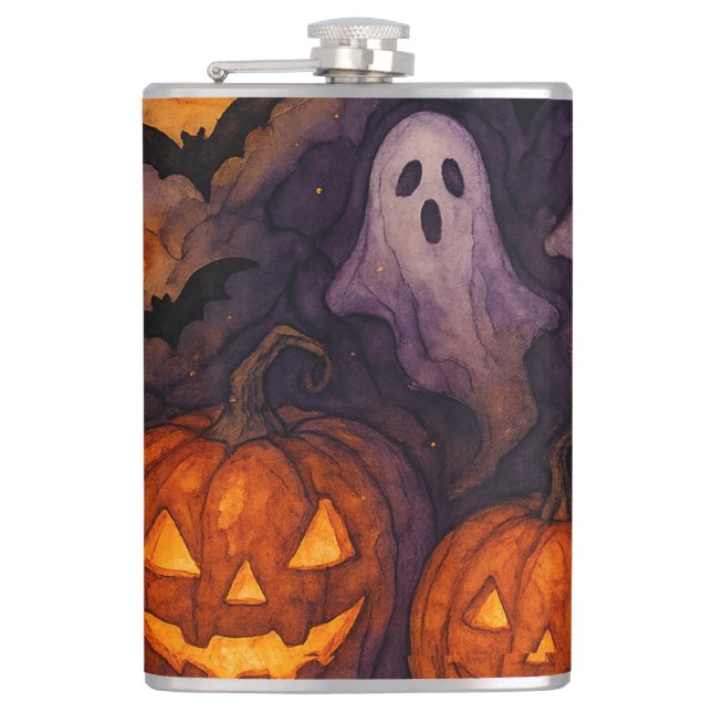 Brökt påk och Spooky Night Fickplunta (Framsidan)