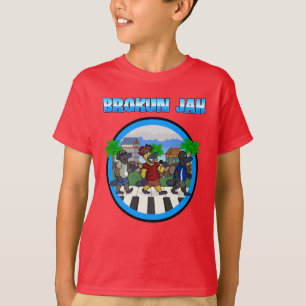 Brokun Jah: Piano Walk T Shirt