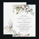 Bröllbjudan Eucalyptus Greenery Wedding Inbjudningar<br><div class="desc">Skapa inbjudan till perfekt bröllop med den här mallen "Watercolor Eucalyptus Greenery". Den här högkvalitativa designen är enkel att anpassa för att matcha bröllop färg, stilar och tema. Om du vill göra ytterligare anpassningar klickar du på länken "anpassa ytterligare" och användor verktyg som är utformat för att ändra mallen. Kontakta...</div>