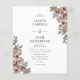 Bröllbjudan för Blommigt av terrorism under hösten