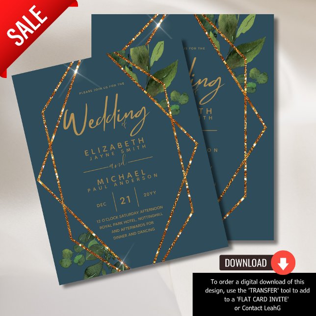 Bröllbjudan för den lägsta budgeterade Blommigten  (Skapare uppladdad)