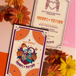 Bröllbjudan för gotin-sockel för unik Funky Inbjudningar