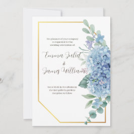 Bröllbjudan Lavender Watercolor Lilacs Wedding Inbjudningar