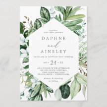 Bröllbjudan till Avslappnad av skogslandskap