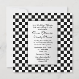 Bröllbjudan till biltemat i tävling inbjudningar